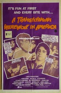 e179 FULL MOON HIGH Australian one-sheet movie poster '80 werewolf in U.S.A.!