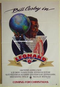 e237 LEONARD PART 6 advance Australian one-sheet movie poster '87 Cosby's worst!