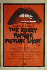 e311 ROCKY HORROR PICTURE SHOW Australian one-sheet movie poster '75 Tim Curry