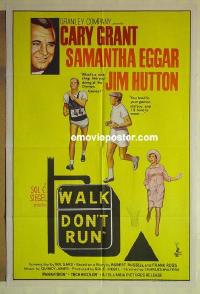 e380 WALK DON'T RUN Australian one-sheet movie poster '66 Cary Grant, Eggar