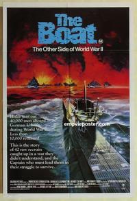 e143 DAS BOOT Australian one-sheet movie poster '82 The Boat, German WWII classic