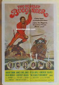 e351 SWASHBUCKLER Australian one-sheet movie poster '76 Robert Shaw, Boyle