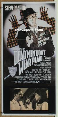 e550 DEAD MEN DON'T WEAR PLAID Australian daybill movie poster '82 Martin