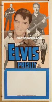 e570 ELVIS PRESLEY STOCK Australian daybill movie poster 1980s 6 images!