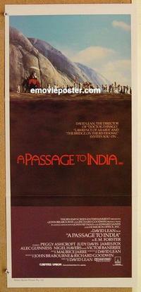 e892 PASSAGE TO INDIA Australian daybill movie poster '84 David Lean