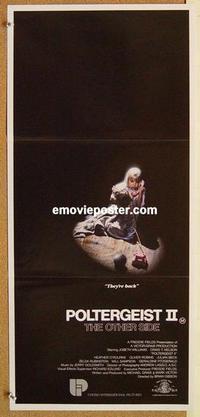 e920 POLTERGEIST 2 Australian daybill movie poster '86 The Other Side