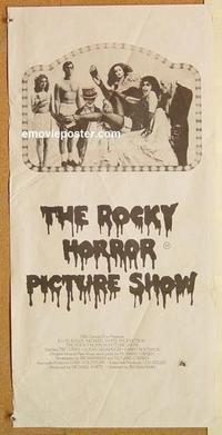 e975 ROCKY HORROR PICTURE SHOW Australian daybill movie poster '75 Curry