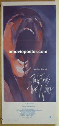 f153 WALL Australian daybill movie poster '82 Pink Floyd, Roger Waters