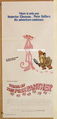 f127 TRAIL OF THE PINK PANTHER Australian daybill movie poster '82 Sellers