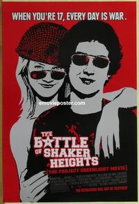 g059 BATTLE OF SHAKER HEIGHTS one-sheet movie poster '03 LaBeouf, Smart
