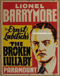 m130 BROKEN LULLABY trolley card '32 Ernst Lubitsch