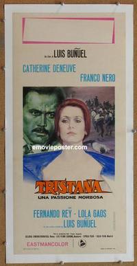 p035 TRISTANA Italian locandina movie poster '70 Luis Buneul, Deneuve