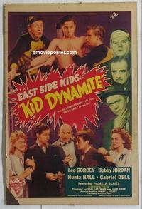 p073 KID DYNAMITE one-sheet movie poster R49 East Side Kids