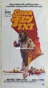 s556 SUPER FLY TNT three-sheet movie poster '73 Ron O'Neal, blaxploitation!