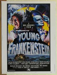 b051 YOUNG FRANKENSTEIN B 30x40 movie poster '74 Mel Brooks, Wilder