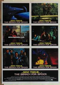 b234 STAR TREK 3 Aust lobby card movie poster '84 The Search for Spock!