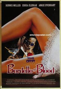 h673 BORDELLO OF BLOOD one-sheet movie poster '96 Tales From the Crypt