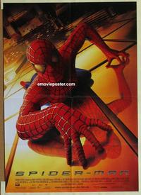 b198 SPIDER-MAN DS German movie poster '02 Tobey Maguire, Dafoe