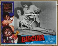 h307 BLACULA movie lobby card #2 '72 wacky sexy female vampire!