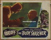 h311 BODY SNATCHER #2 movie lobby card '45 Boris Karloff, Bela Lugosi
