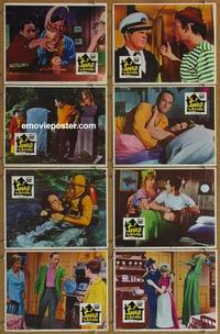 h275 SPIRIT IS WILLING 8 movie lobby cards '67 sex life of ghosts!