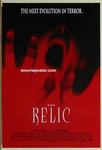 h861 RELIC DS one-sheet movie poster '97 Penelope Ann Miller, horror!