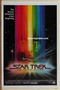 h884 STAR TREK one-sheet movie poster '79 William Shatner, Bob Peak art!