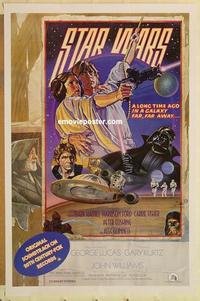 h892 STAR WARS style D soundtrack 1sh movie poster 1978 George Lucas