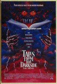 h897 TALES FROM THE DARKSIDE one-sheet movie poster '90 Romero, King