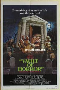h092 VAULT OF HORROR one-sheet movie poster '73 Tales From the Crypt 2!