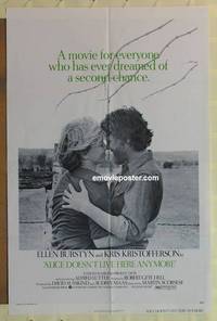 c058 ALICE DOESN'T LIVE HERE ANYMORE one-sheet movie poster '75 Scorsese