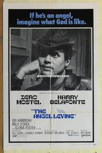 c092 ANGEL LEVINE one-sheet movie poster '70 Mostel, Harry Belafonte