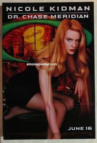 c147 BATMAN FOREVER advance one-sheet movie poster '95 Nicole Kidman