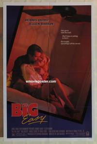 c174 BIG EASY one-sheet movie poster '87 Dennis Quaid, Ellen Barkin