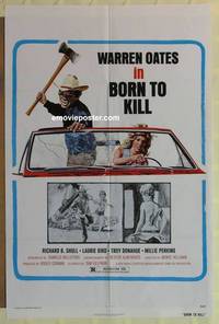 c353 COCKFIGHTER one-sheet movie poster '75 Warren Oates, Born to Kill!