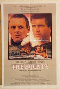 c237 BOUNTY one-sheet movie poster '84 Mel Gibson, Anthony Hopkins