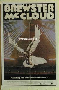 c250 BREWSTER McCLOUD style B one-sheet movie poster '71 Robert Altman