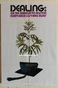 c449 DEALING teaser one-sheet movie poster '72 marijuana, drug smuggling!