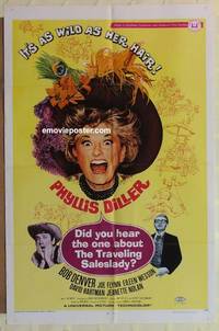 c478 DID YOU HEAR THE 1 ABOUT THE SALESLADY one-sheet movie poster '68