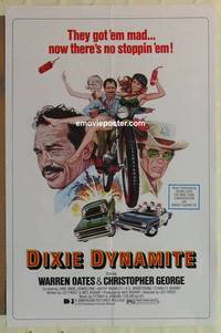 c497 DIXIE DYNAMITE one-sheet movie poster '76 Oates, George