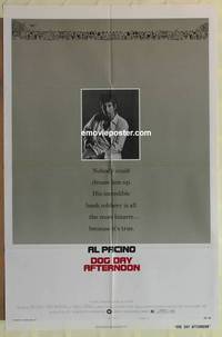 c508 DOG DAY AFTERNOON style B one-sheet movie poster '75 Al Pacino, Lumet