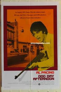 c506 DOG DAY AFTERNOON int'l one-sheet movie poster '75 Al Pacino, Sidney Lumet