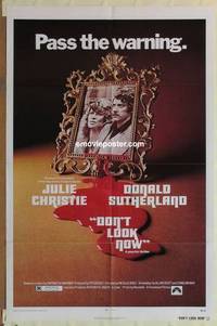 c514 DON'T LOOK NOW one-sheet movie poster '74 Nicholas Roeg, Sutherland