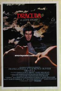 c524 DRACULA one-sheet movie poster '79 Frank Langella, Laurence Olivier