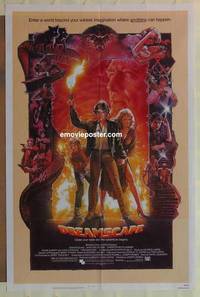 c531 DREAMSCAPE one-sheet movie poster '84 Dennis Quaid, Drew Struzan art!