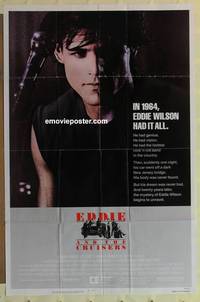 c553 EDDIE & THE CRUISERS one-sheet movie poster '83 Tom Berenger