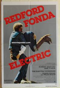 c560 ELECTRIC HORSEMAN one-sheet movie poster '79 Robert Redford, Fonda