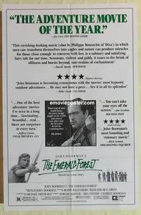 c565 EMERALD FOREST reviews one-sheet movie poster '85 John Boorman, true story!