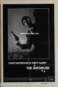 c576 ENFORCER one-sheet movie poster '77 Clint Eastwood, classic!