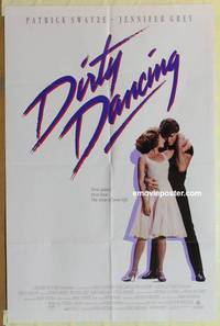 c488 DIRTY DANCING int'l one-sheet movie poster '87 Grey, Patrick Swayze